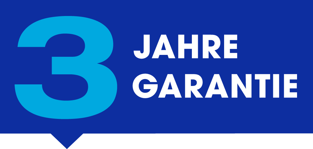 Logo drei Jahre Garantie Brother