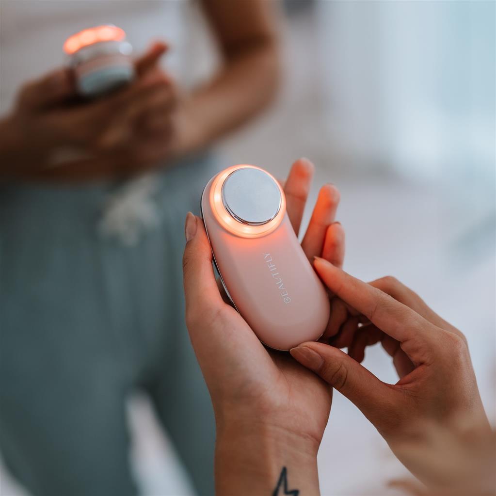 Beautifly Fresh Duo Care Blush 2-in-1 Gesichtsschallbürste