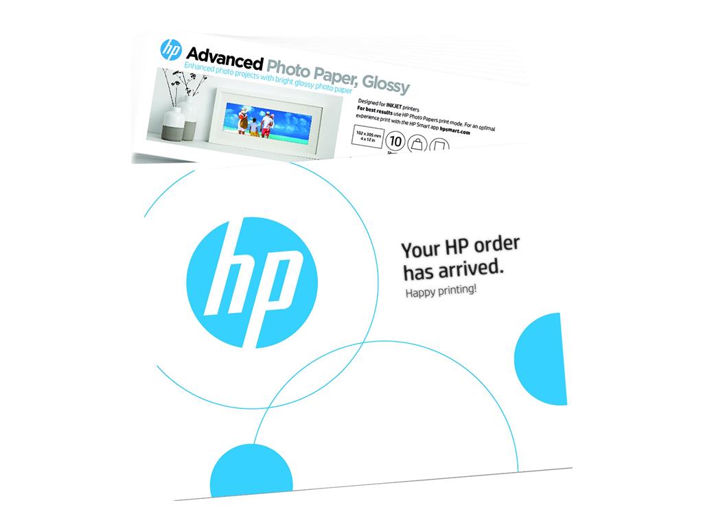 HP Advanced Photo Paper Gloss 1x10
