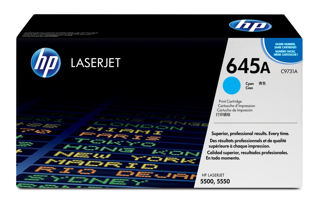 HP LJ Cartridge Nr.645A cyan 12K