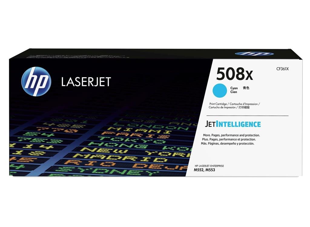 HP LJ Cartridge Nr.508X cyan 9,5K