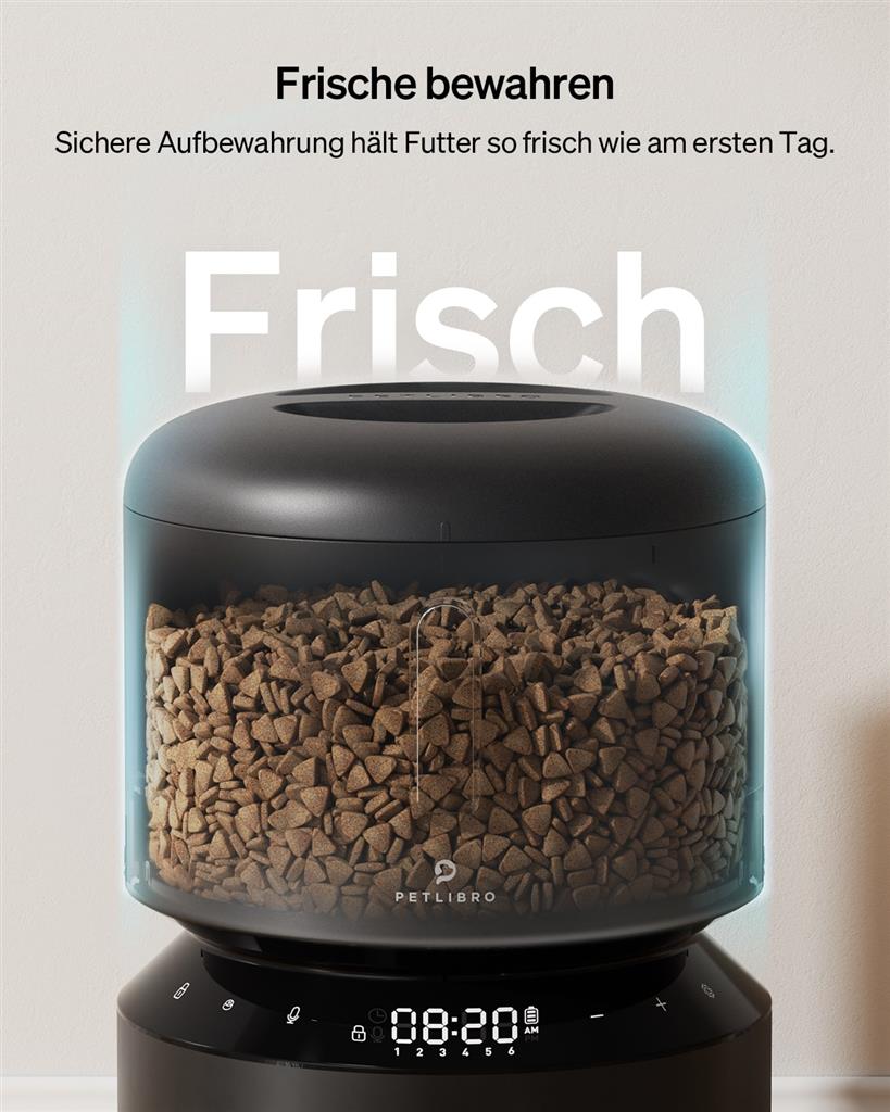 PETLIBRO GRANARY AUTOMATIC FEEDER 3L BLACK