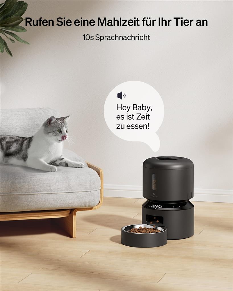 PETLIBRO GRANARY AUTOMATIC FEEDER 3L BLACK