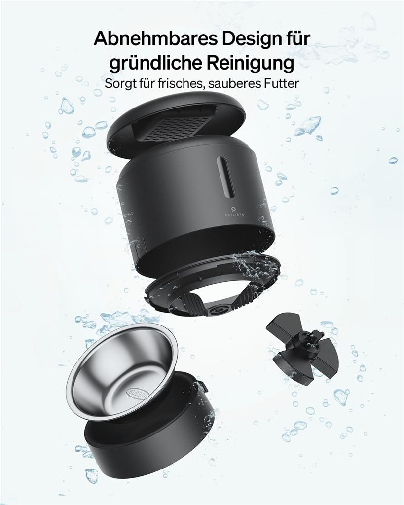 PETLIBRO GRANARY AUTOMATIC FEEDER 3L BLACK
