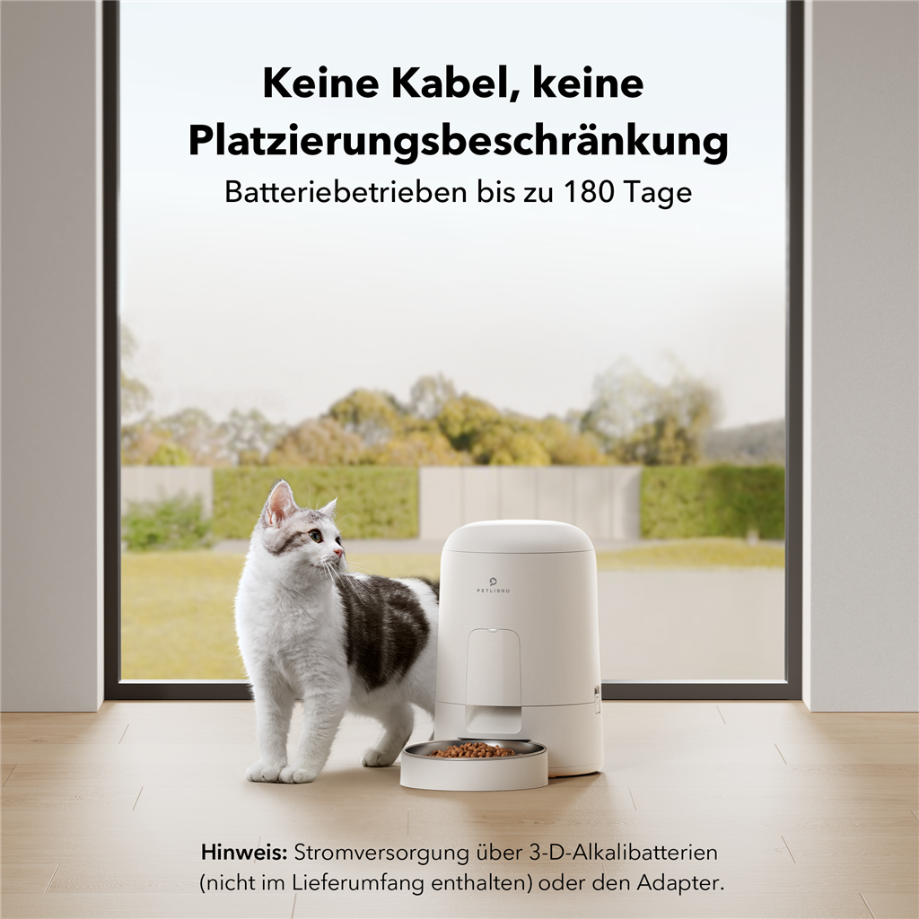 PETLIBRO AIR AUTOMATIC PET FEEDER WHITE 2L