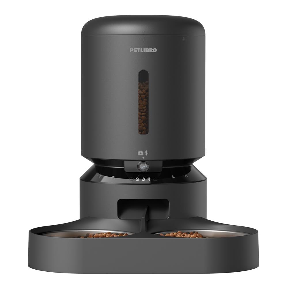 PETLIBRO GRANARY CAMERA DUAL FOOD TRAY BLACK