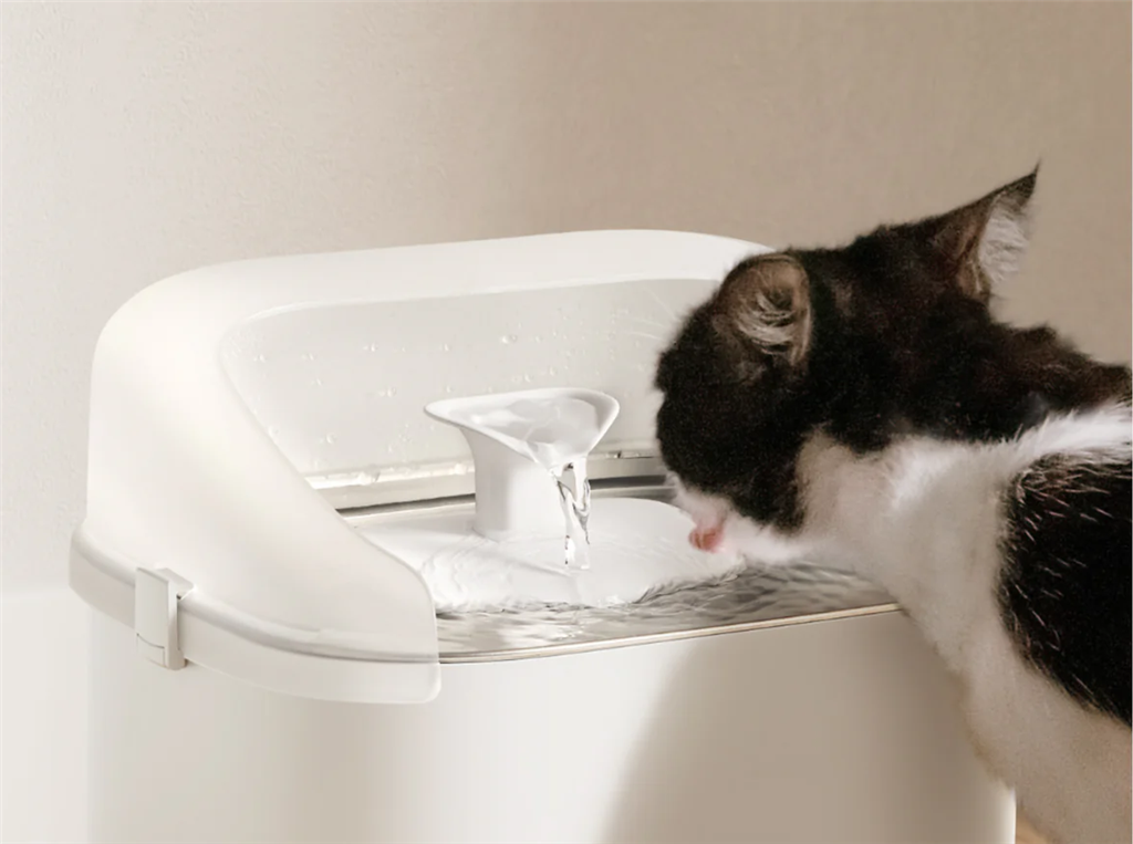 PETLIBRO DOCKSTREAM APP MONITORING WATER FOUNTAIN(WITH EXTRA WATER PUMP)- WHITE