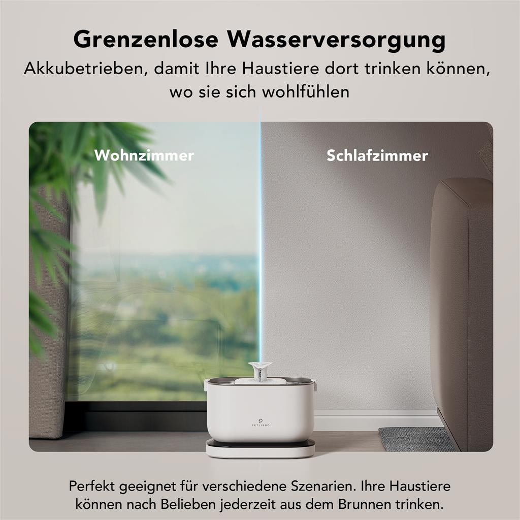 PETLIBRO DOCKSTREAM BATTERY - OPERATED WATER FOUNTAIN