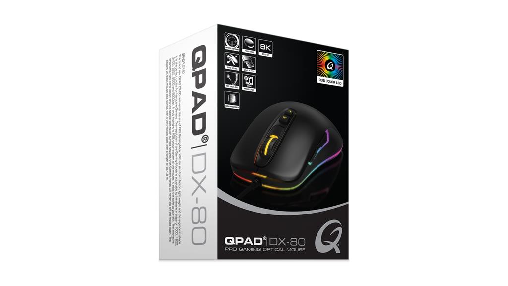 Qpad Pro Gaming Optical Mouse 8K