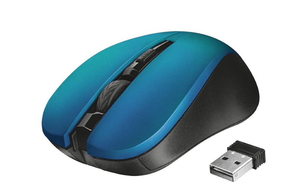 Trust MYDO Silent Click Wireless Mouse blue