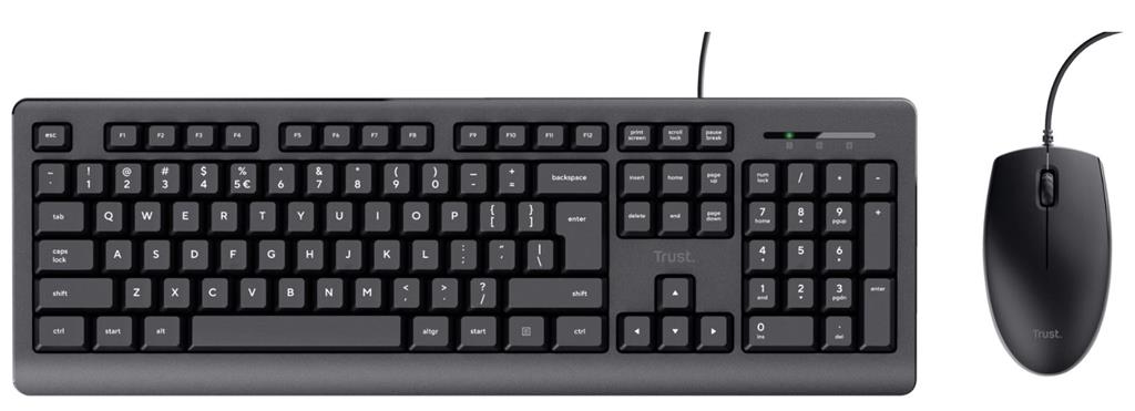 Trust BASICS Keyboard + Mouse Set DE