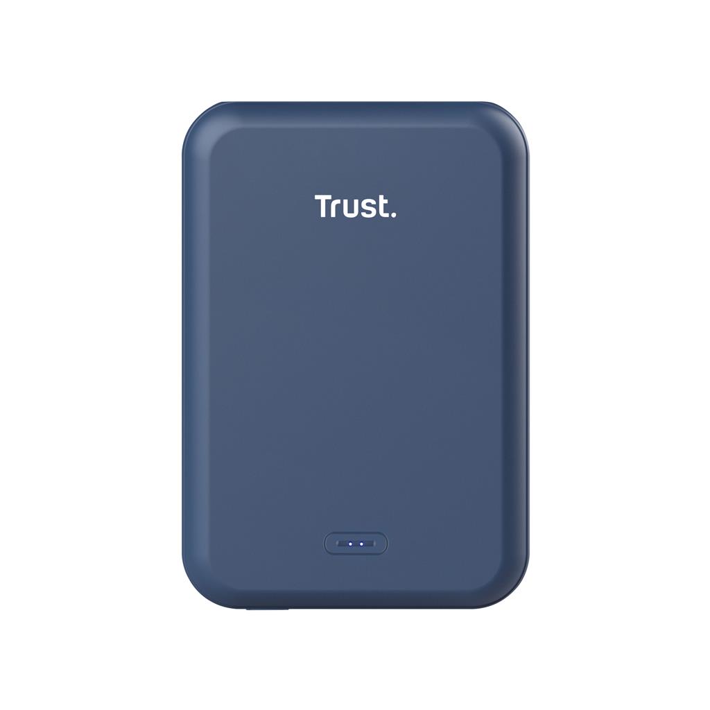 Trust MAGNO 5000mAh Wireless Powerbank blue