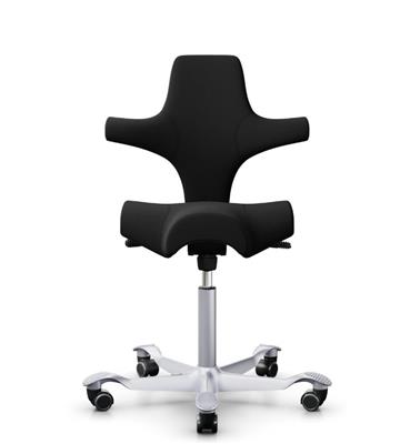 Bakker Elkhuizen Capisco 8106 Stuhl Rollen für weiche Boden black