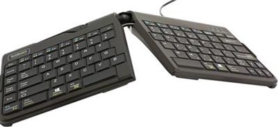 Bakker Elkhuizen Goldtouch Travel Go2 ergonomische geteilte Tastatur