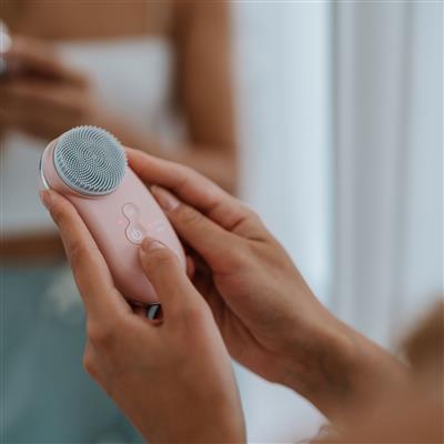 Beautifly Fresh Duo Care Blush 2-in-1 Gesichtsschallbürste