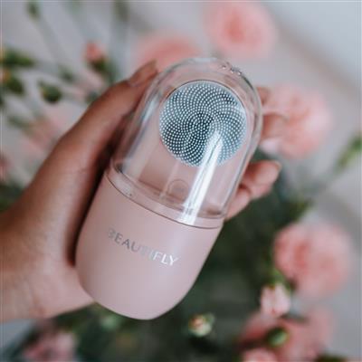 Beautifly Fresh Duo Care Blush 2-in-1 Gesichtsschallbürste