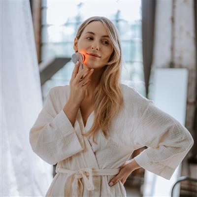 Beautifly Fresh Duo Care Blush 2-in-1 Gesichtsschallbürste