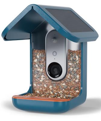 BIRDBUDDY WITH SOLAR ROOF - BLUE 2.0