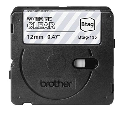 Brother P-Touch 12mm weiß/transp.