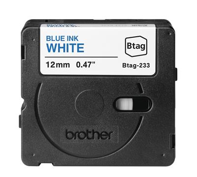 Brother P-Touch 12mm blau/weiß
