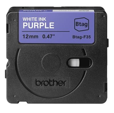 Brother P-Touch 12mm weiß/lila
