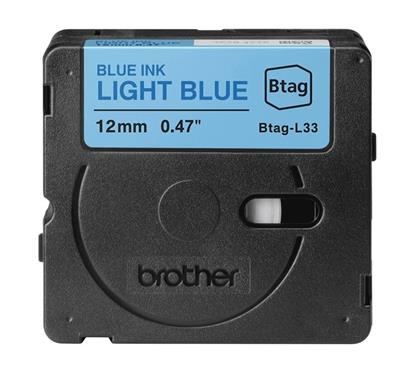 Brother P-Touch 12mm blau/hellblau