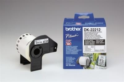 Brother Continuous Film Tape white
