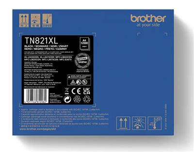 Brother Toner TN-821XLBK 12K
