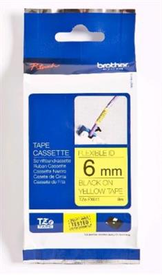 Brother P-Touch 6mm gelb/schwarz