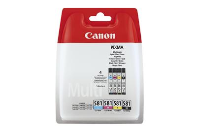 Canon Ink Multi Pack CLI-581 BK/C/M/Y je 5,6ml 1x4