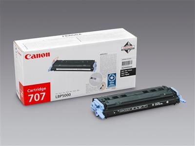 Canon Cartridge LBP5000, blk EP-707 2,5K