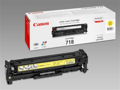 Canon Cartridge EP-718 yell. 2,9K