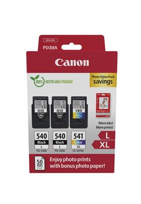 Canon Photo Value Pack Ink Series 2x black L/1x color XL