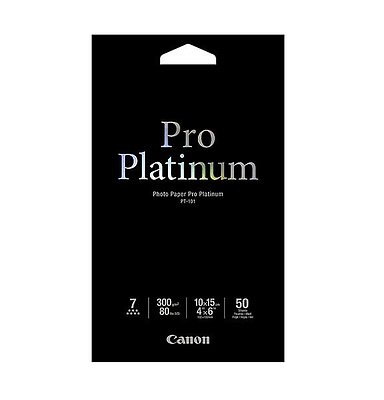 Canon Pro Platinum Photo Paper 4x6 1x50