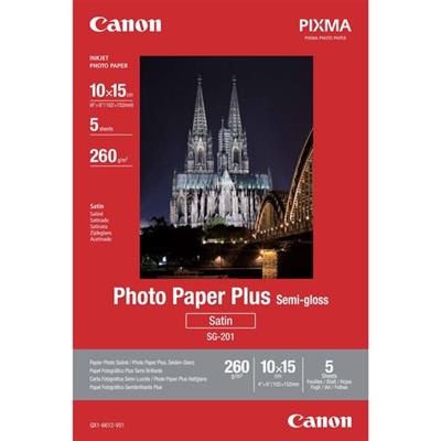 Canon Photo Paper Plus Semi-Gloss 10x15cm 1x5