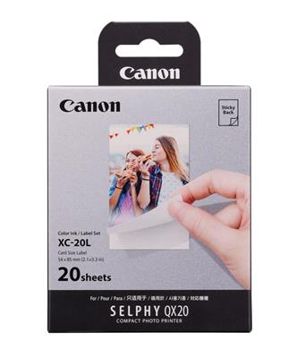 Canon Photo Sticker/Ink Set Kredikartenformat 1x20