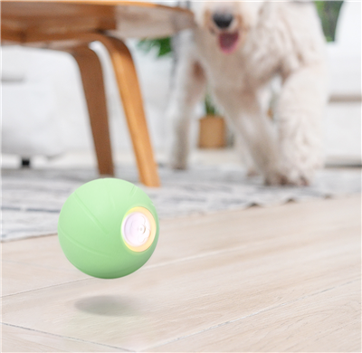 CHEERBLE WICKED BALL PE GREEN FÜR MITTELGROßE HUNDE