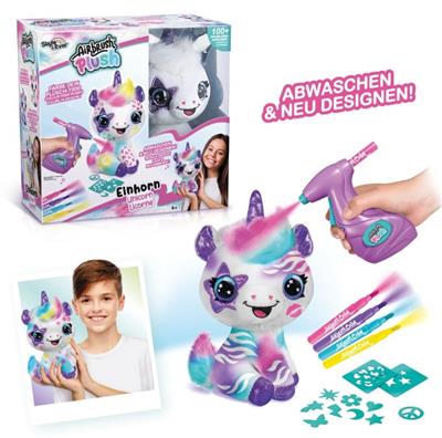 Canal Toys Airbrush Plush Unicorn