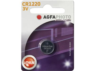 AP CR1220 Batterie Lithium Knopfzelle 1x1