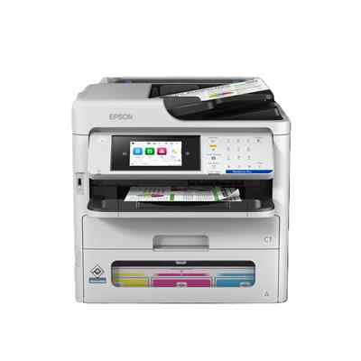 Epson Workforce Pro Inkjet Farb-Drucker 4in1 Blauer Engel