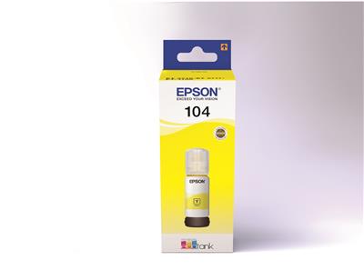 Epson EcoTank Ink bottle Nr.104 yell.