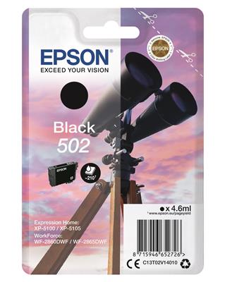 Epson Singlepack Ink Nr.502 black
