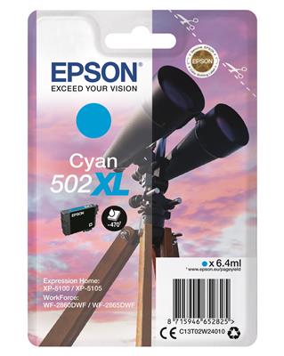 Epson Singlepack Ink Nr.502XL cyan