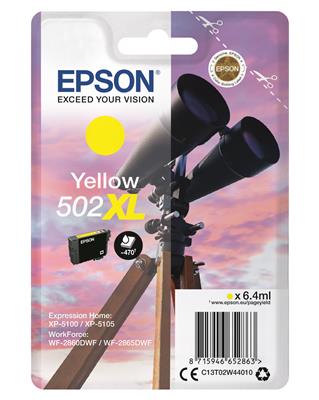 Epson Singlepack Ink Nr.502XL yell.