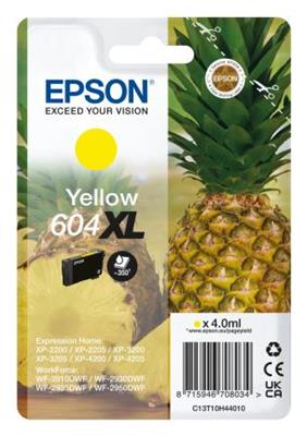 Epson Singlepack Ink Nr.604XL yell. T10H44