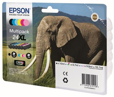 Epson Claria Ink Nr.24XL photo 6 colours