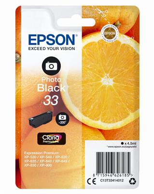 Epson Claria Premium Ink Nr.33 photo black