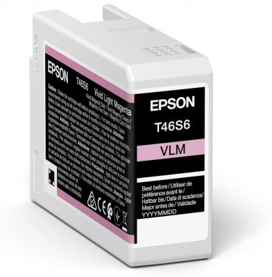 Epson Singlepack Ink vivid light mag. T46S60N