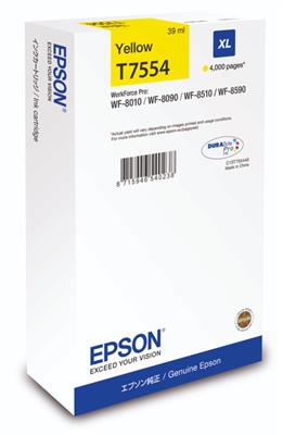 Epson Ink T7554 XL yell.