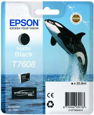 Epson Ink matte black T7608